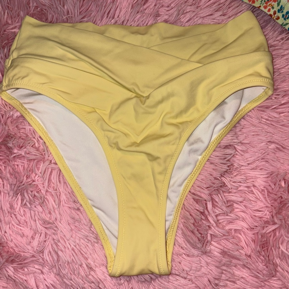 Yellow Swimsuit Bottoms